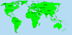 World Map With Disputes