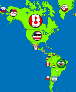 Malta Mapper Countryball's America