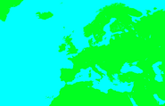 Blank Map of Europe