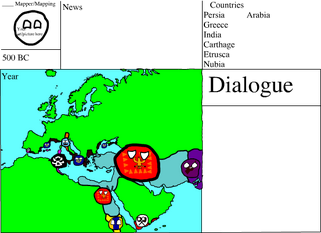 Europe 500 BC, by Orange Mapping