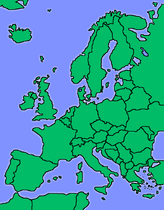 Europe without names (without kosovo