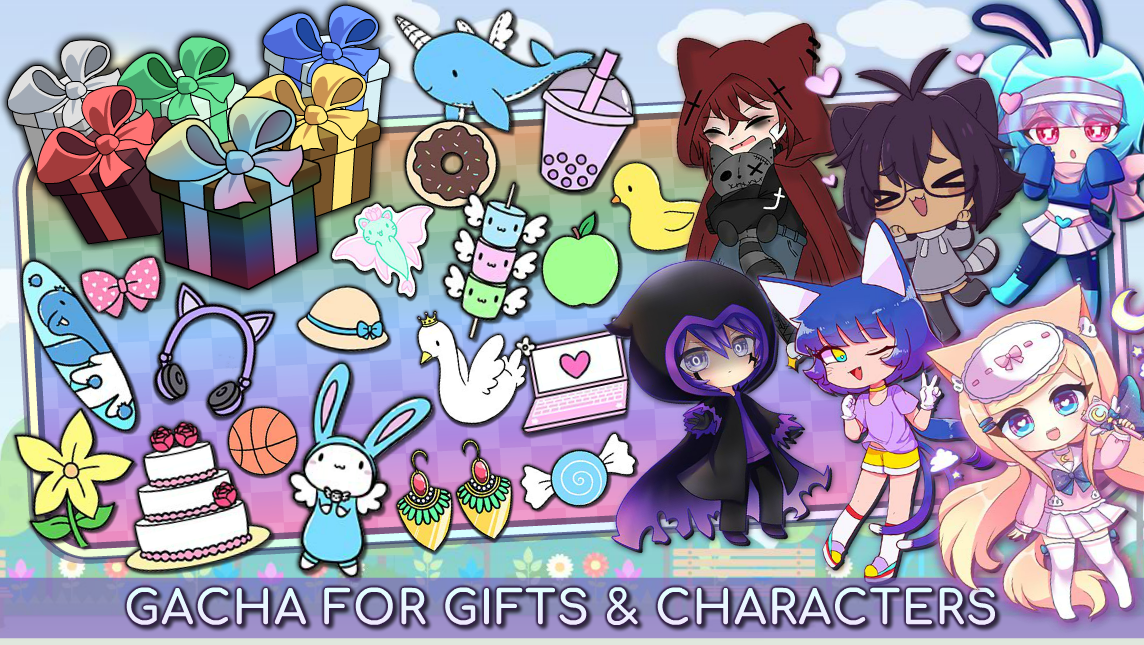 Gacha store life backgrounds