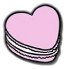 Heart Macaron