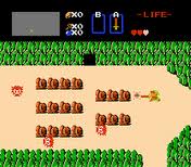 A shot of Zelda gameplay near the beginning.