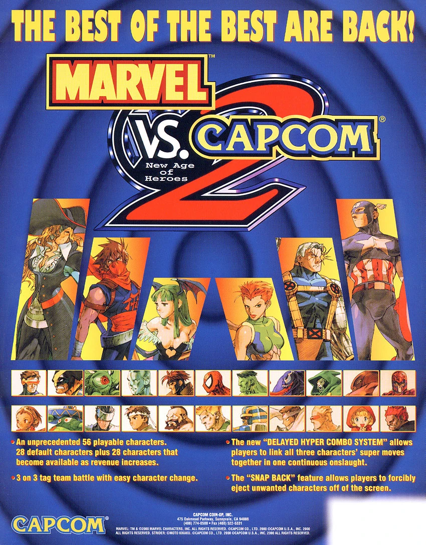 VG Review - Marvel vs. Capcom 2: New Age of Heroes | The Game