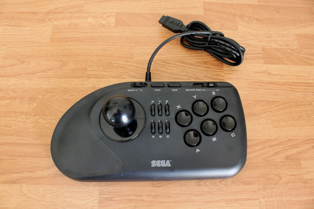 Sega Genesis 6-Button Arcade Stick (Genesis) | Classic Game Room