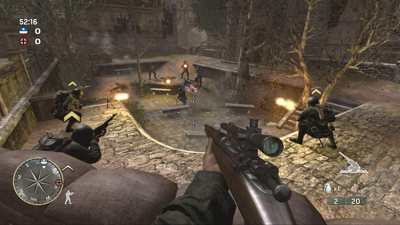 Call Of Duty 2 (Xbox 360), Classic Game Room Wiki