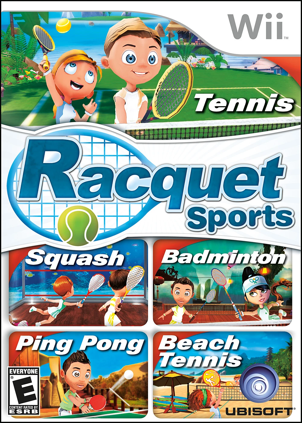 Racquet Sports (Wii) Classic Game Room Wiki Fandom