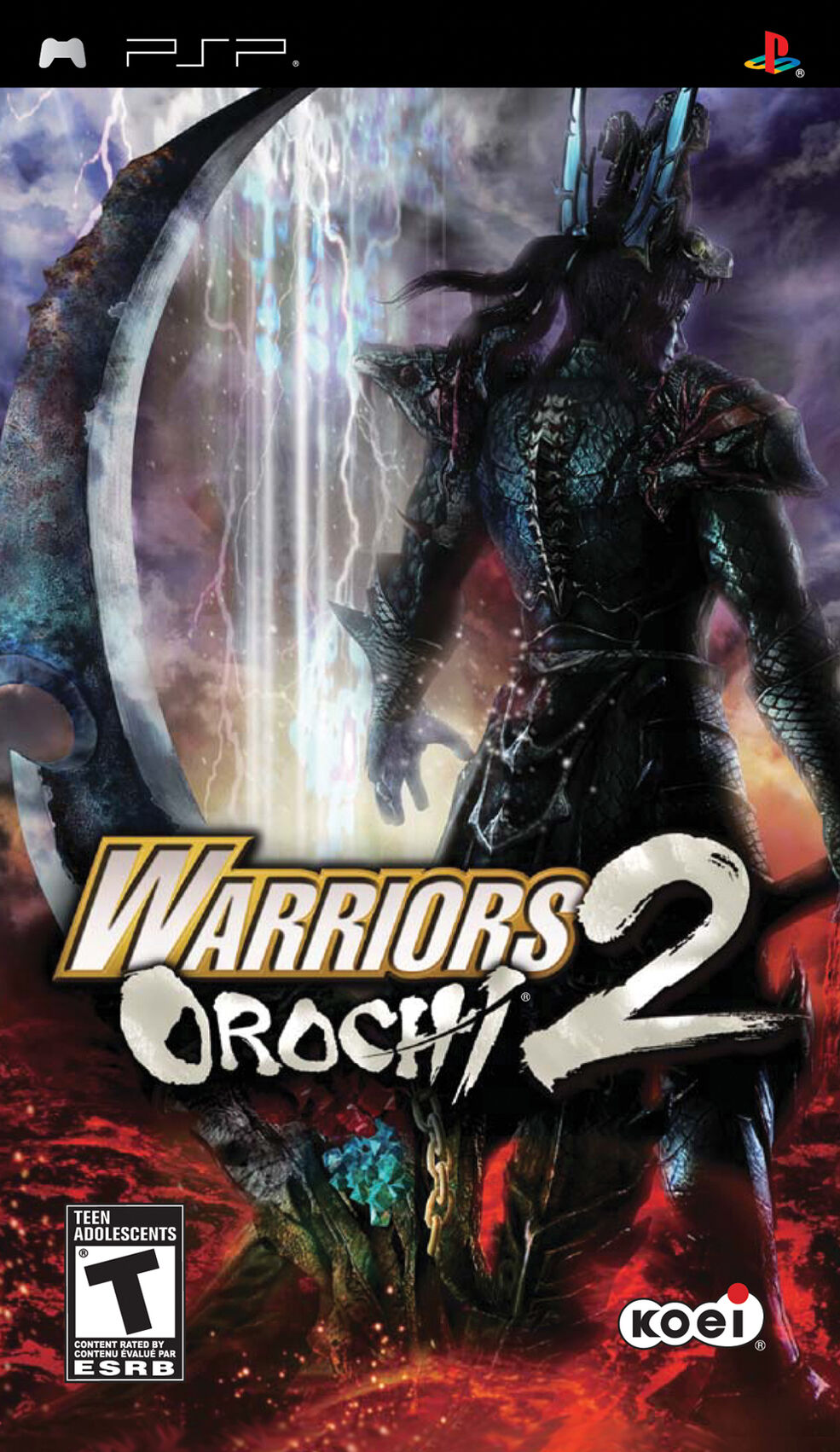 Warriors Orochi 2、北米版PSP★美品 Warriors Orochi 2 (Sony PSP, Koei) 2008 new sealed CIB