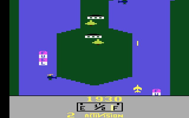 RIVER RAID (Atari 2600, 1982)