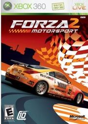 Forza Motorsport 2 Xbox 360 Box Art