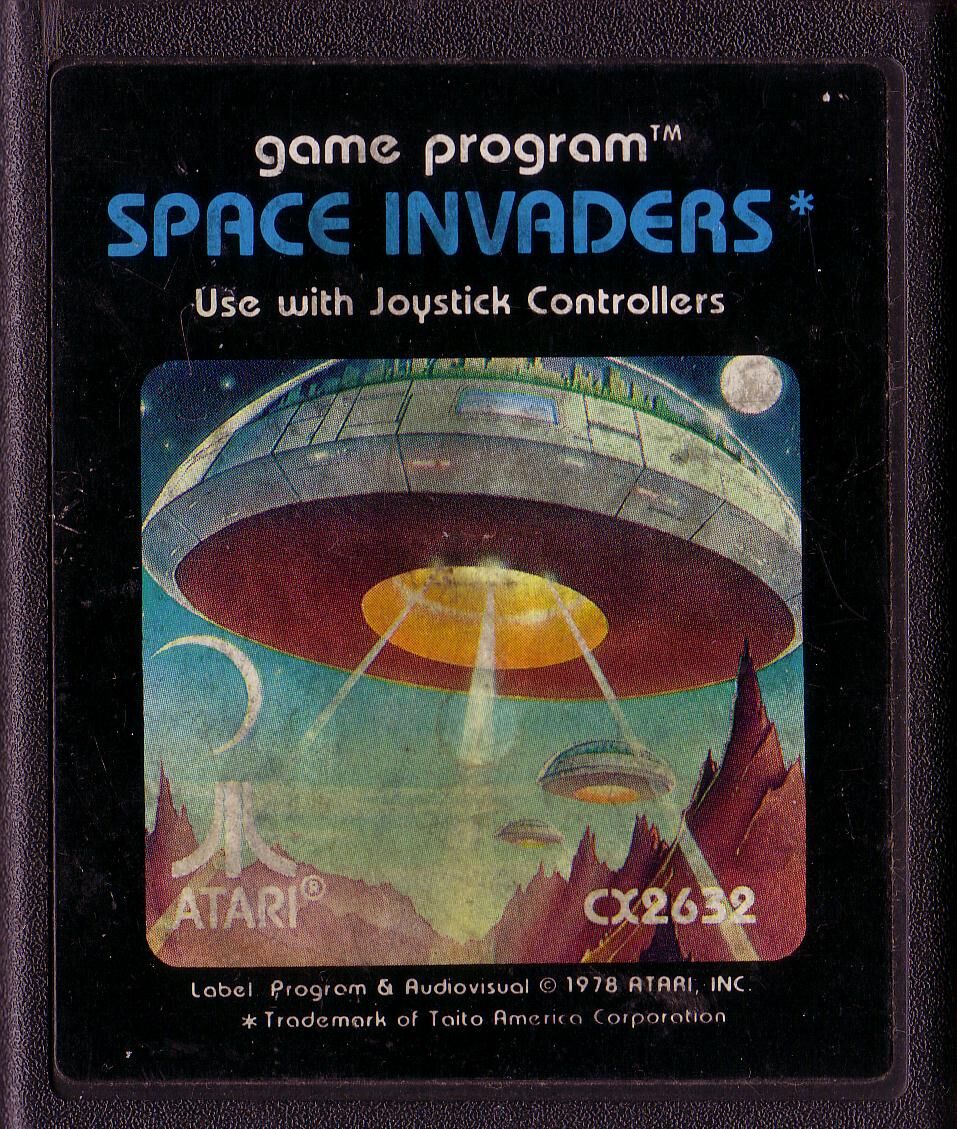 Space Invaders ( Atari 2600 ) Gameplay ( 1978 ) 