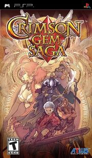 Crimson Gem Saga Box Art