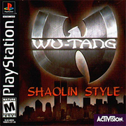 Wu-Tang Shaolin Style PS1 Box Art