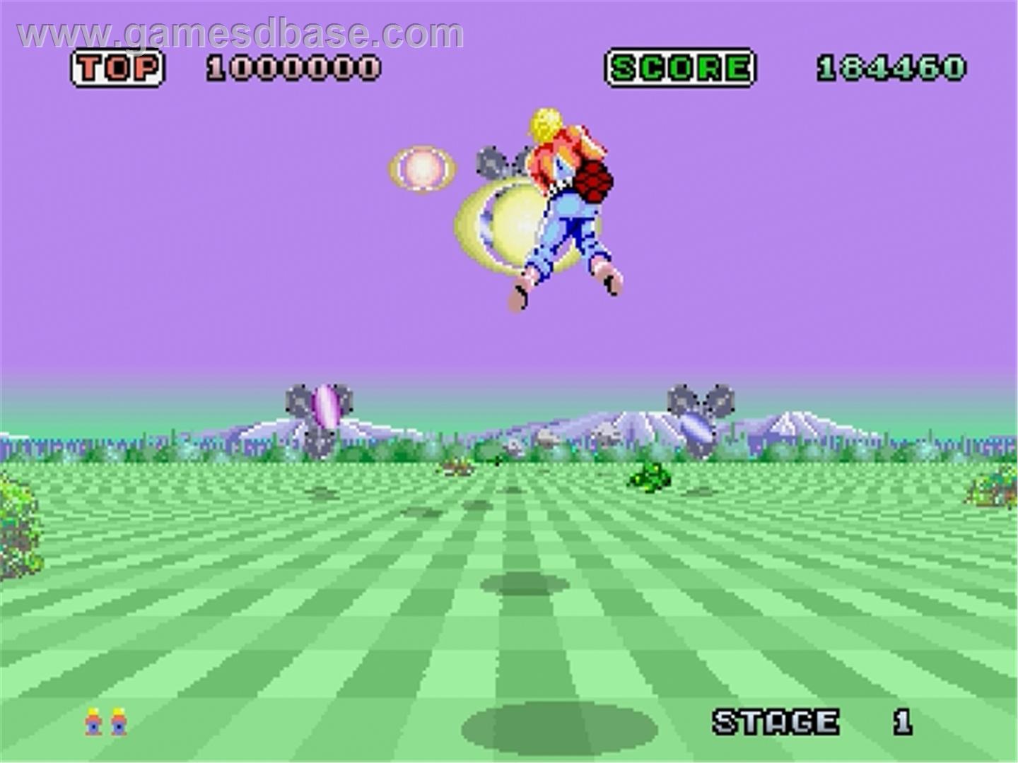 Space harrier sega saturn discount