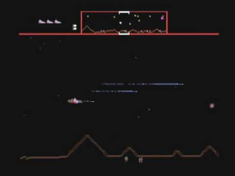 Defender retro shop game
