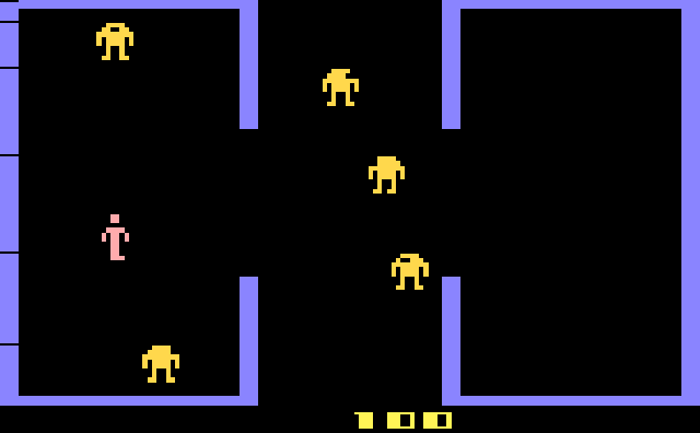 Atari 2600 – Berzerk – Jeu Complet PAL – Bon état