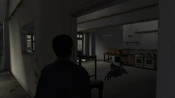 The second room at the back of the second floor of the Yardie Drug Factory.