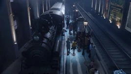 Bad Place Train Station