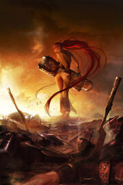 Nariko With Launcher In Heavenly Sword