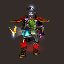 The Model As Seen in Warcraft 3 Model Editor.