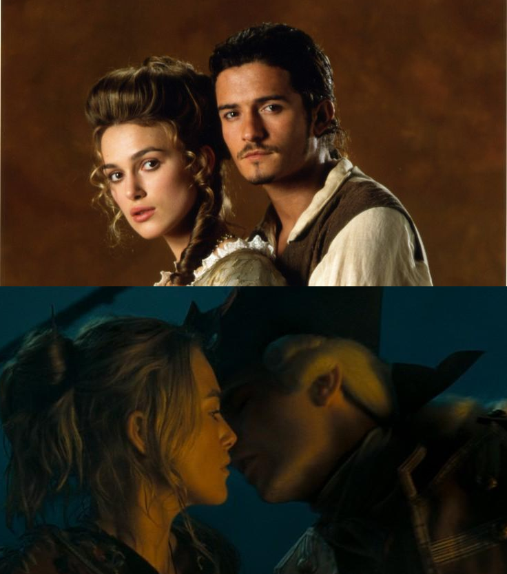 pirates of the caribbean elizabeth swann and will turner