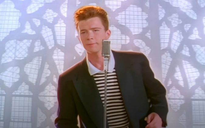 Topic · Rick astley ·