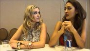 The 100 Interview Eliza Taylor and Lindsey Morgan Discuss Season 2-0