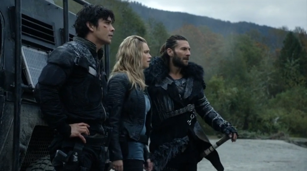 The 100 saison store 6 bellamy et clarke