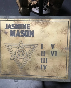 Jasmine Mason's sign
