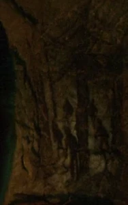 Shadow people on Lincoln's cave wall