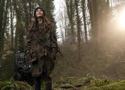 Madi, the second Nightblood on Earth to survive Praimfaya, along with Clarke.