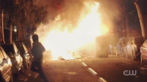 Panic and rioting, during the nuclear apocalypse.