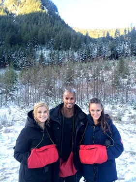Eliza with Ricky and Alycia
