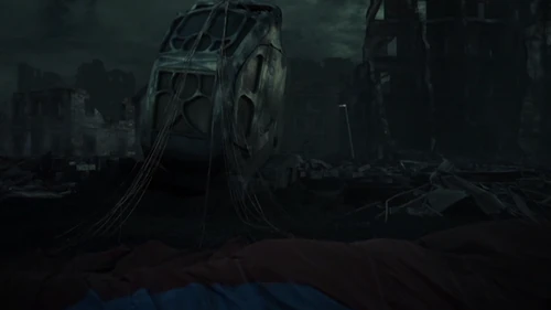 Becca lands on a post-apocalyptic Earth.