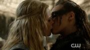 ClexaFirstKiss