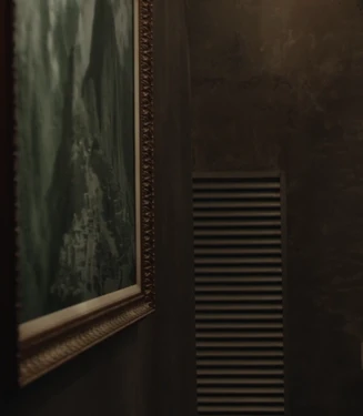 South America's Machu Picchu was seen in the picture frame.