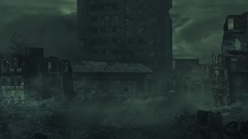 The aftermath of the nuclear apocalypse.