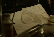 610 Anomaly Stone and Symbol drawing
