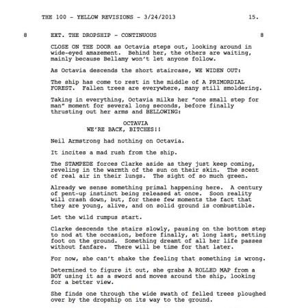 Transcripts The 100 Wiki Fandom