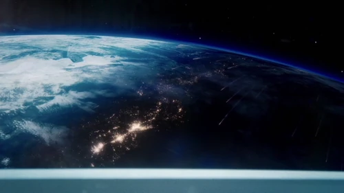 The first missile strike