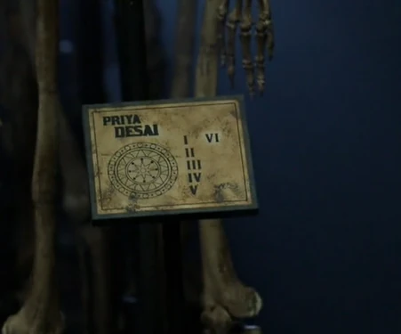 Priya Desai's sign