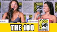 THE 100 Season 4 Comic Con Panel (Part 1) - Eliza Taylor, Lindsey Morgan, Marie Avgeropoulos