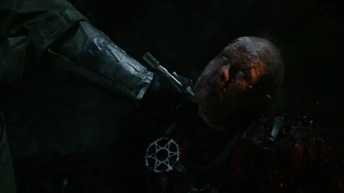 Survival of the Fittest - Reaper receiving the Red drug in exchange for Grounders