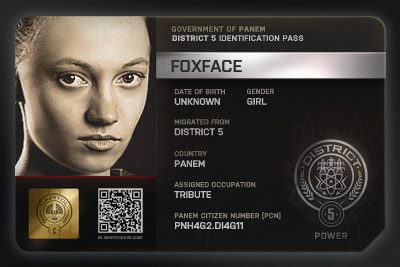 hunger games foxface