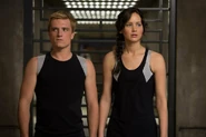 Peeta and Katniss