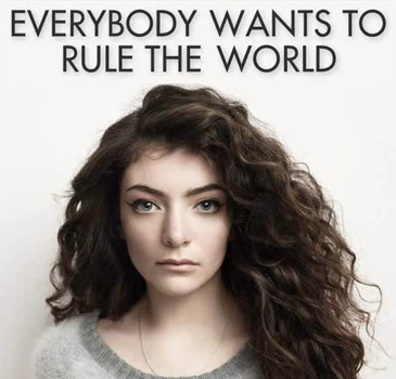 Lorde canta Everybody Wants to Rule the World, do Tears for Fears, para a  trilha de 'Jogos Vorazes: Em Chamas' 