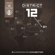 Hunger Games Exhibition Map