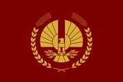 The flag of Panem.