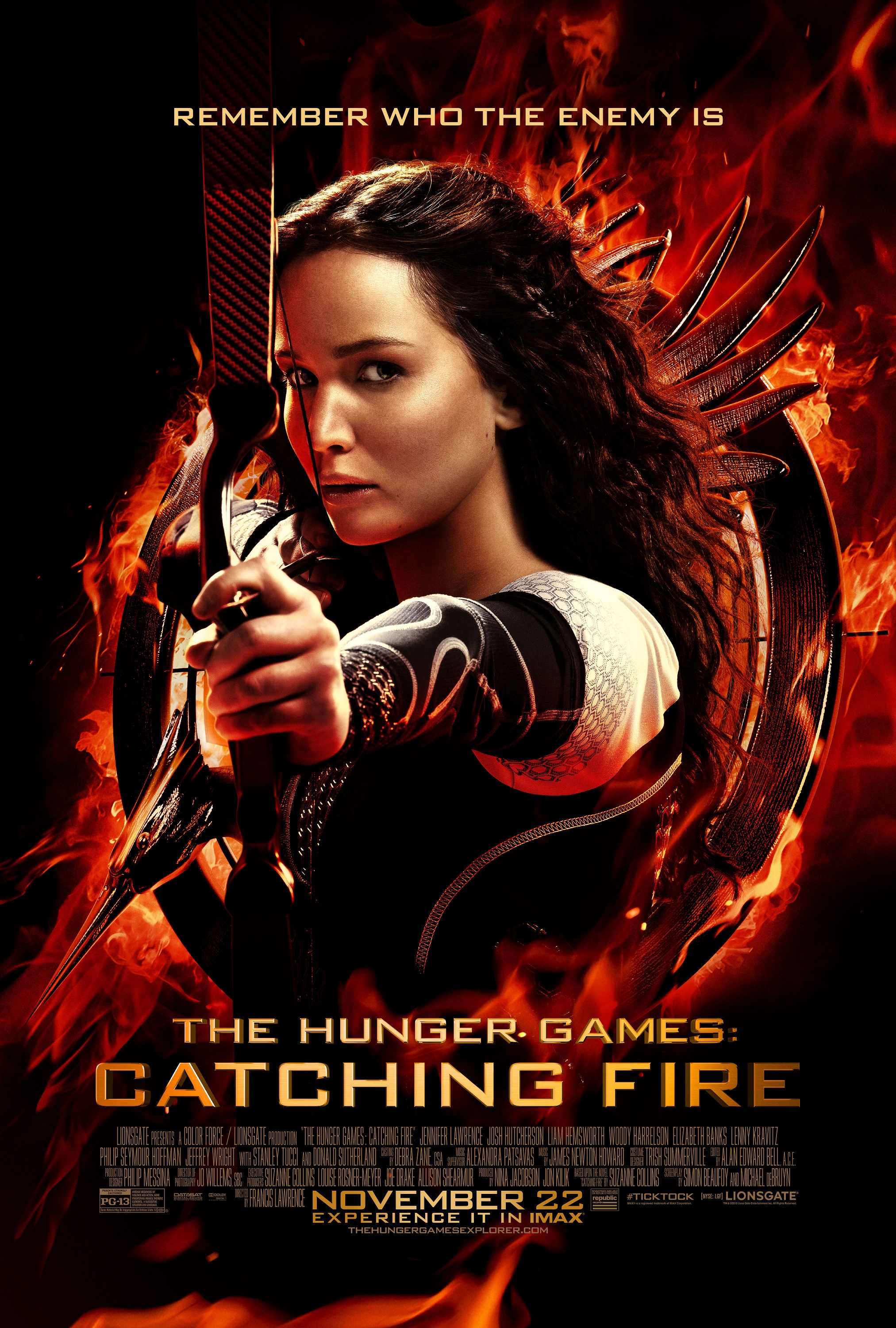 THE HUNGER GAMES: CATCHING FIRE Full Victors Banner